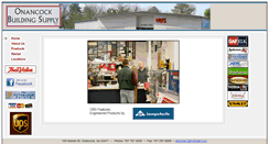 Desktop Screenshot of onancockbuilding.com